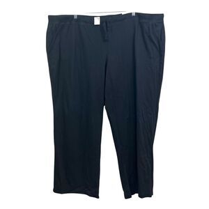 Avenue Womens Yoga Pants Stretch Activewear Pockets Pull On Plus Size 30/32*